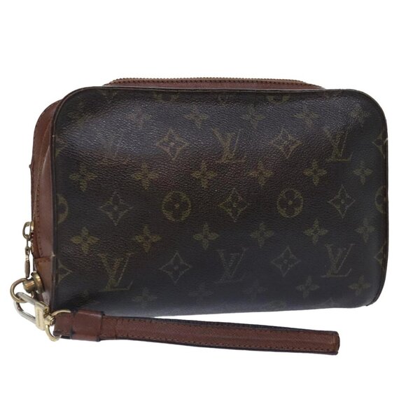 LOUIS VUITTON Monogram Orsay Clutch Bag M51790 LV Auth 89164 - Picture 1 of 16